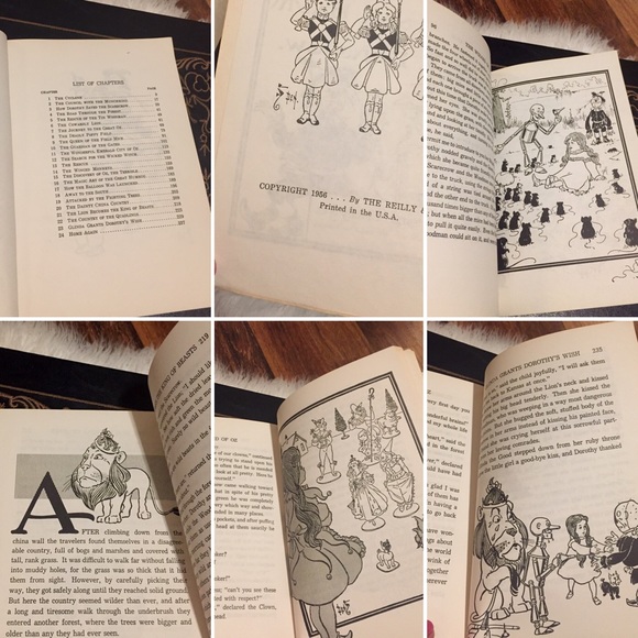 Vintage 50s Wizard of Oz Book - Picture 5 of 8